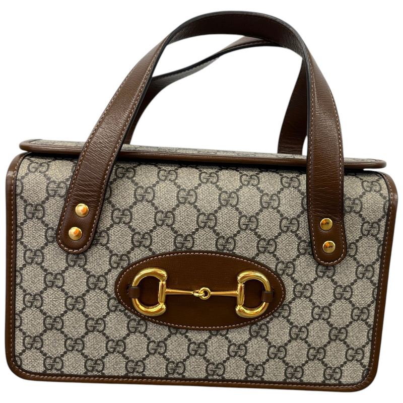 Women's Horsebit 1955 Top Handle Handbag Brown