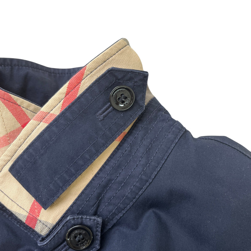 Men's Camden Heritage Trench Jacket Navy Size XS