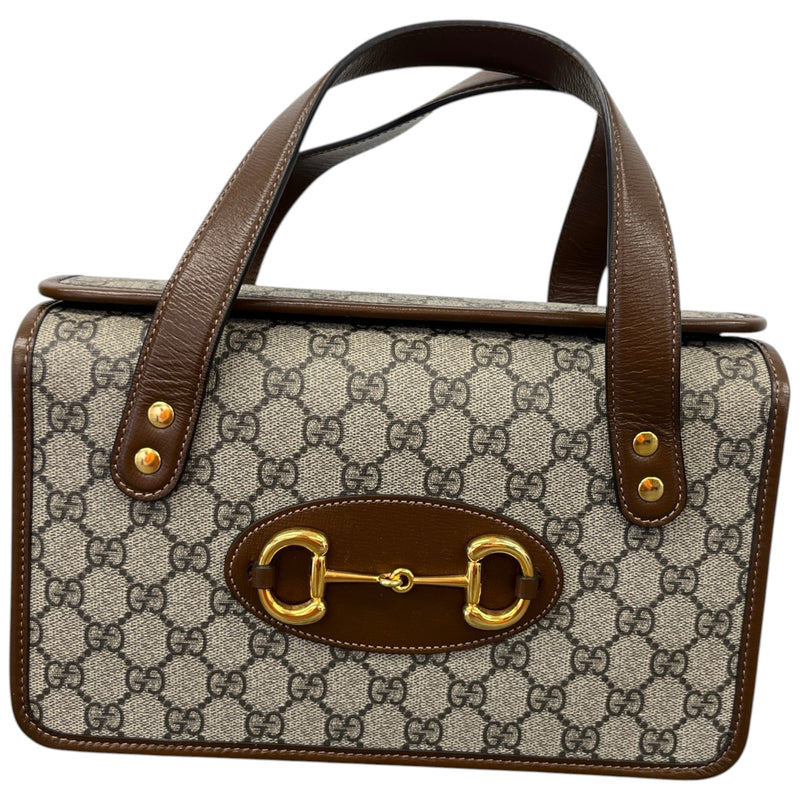 Women's Horsebit 1955 Top Handle Handbag Brown