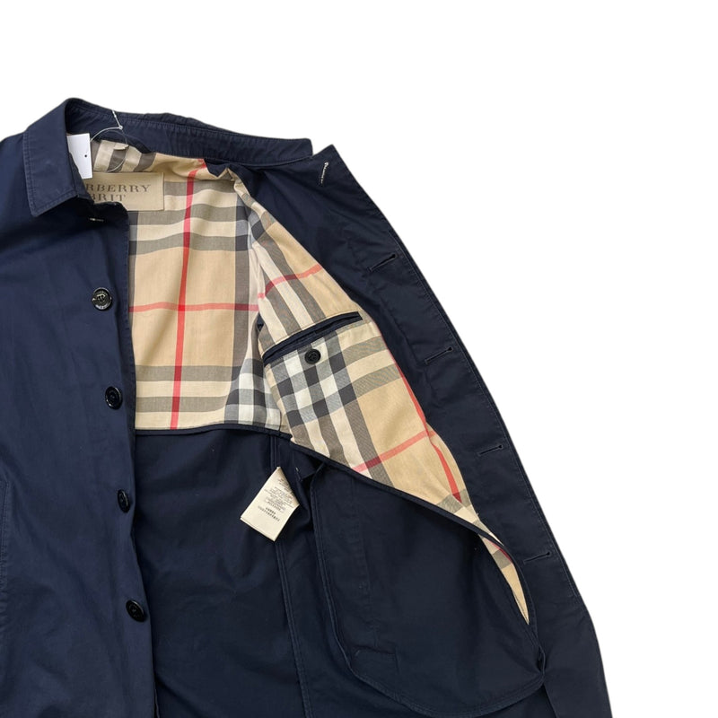 Men's Camden Heritage Trench Jacket Navy Size XS