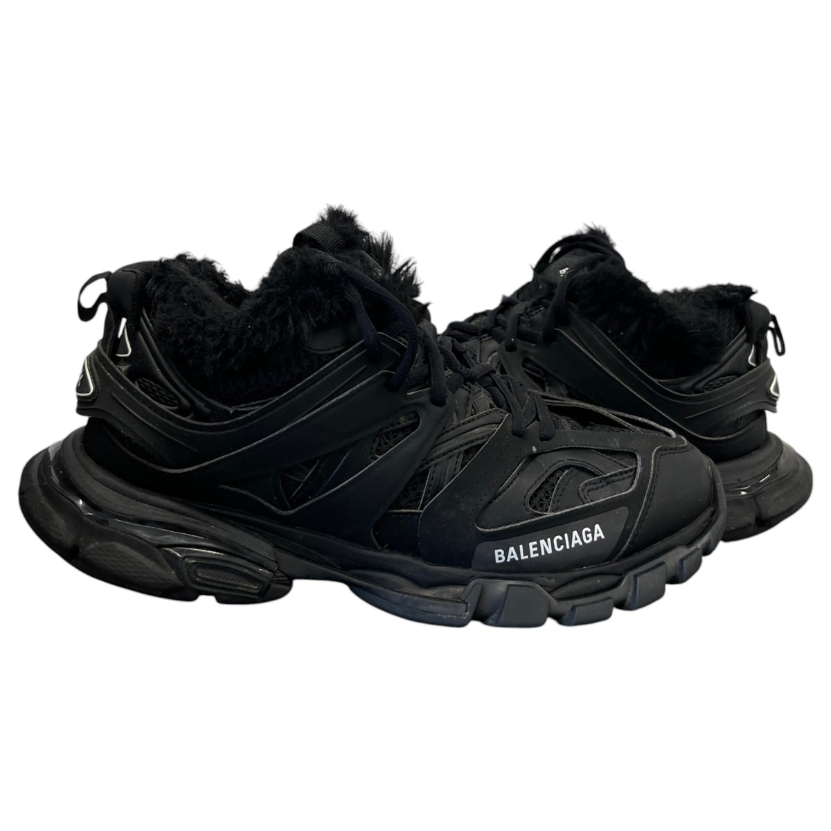 Men's Tracks Low Trainers Black Size UK 8 / EU 42 - Photo 3