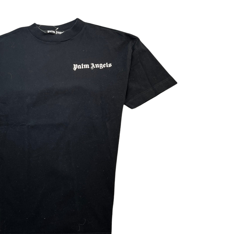 Men's Logo Print T-Shirt Black Size S