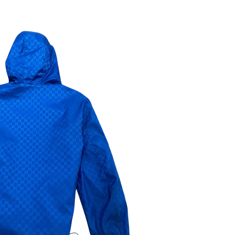 Men's GG Supreme Windbreaker Blue Size XL