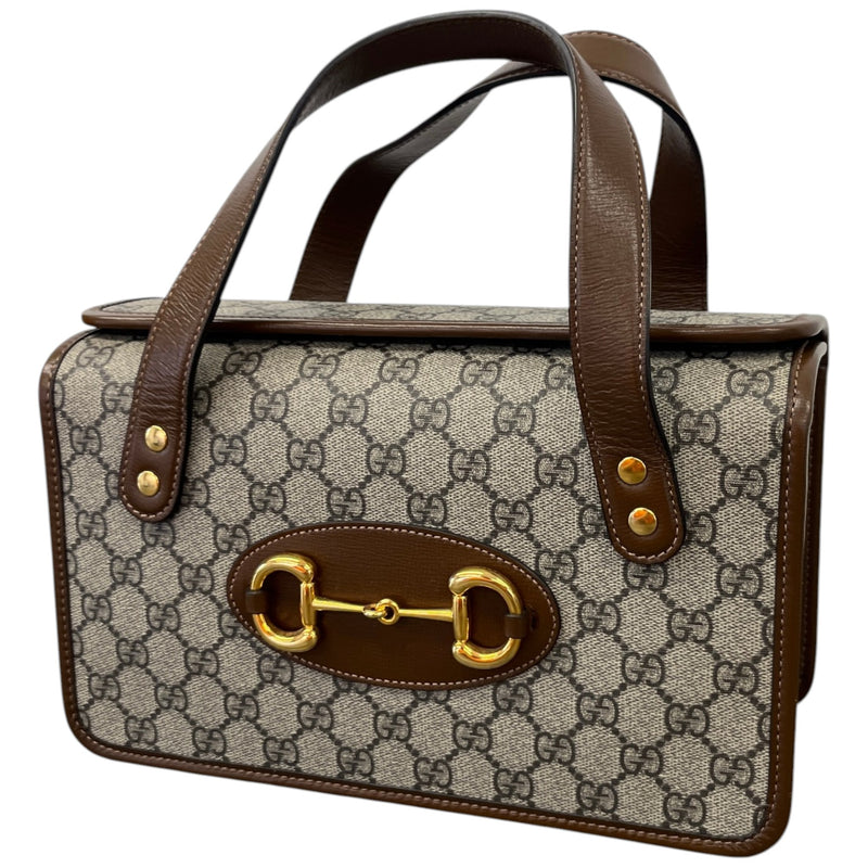 Women's Horsebit 1955 Top Handle Handbag Brown