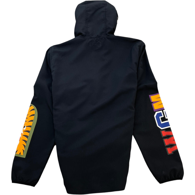 Men's Shark Windbreaker Black Size L
