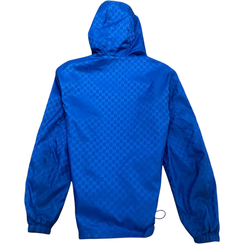 Men's GG Supreme Windbreaker Blue Size XL
