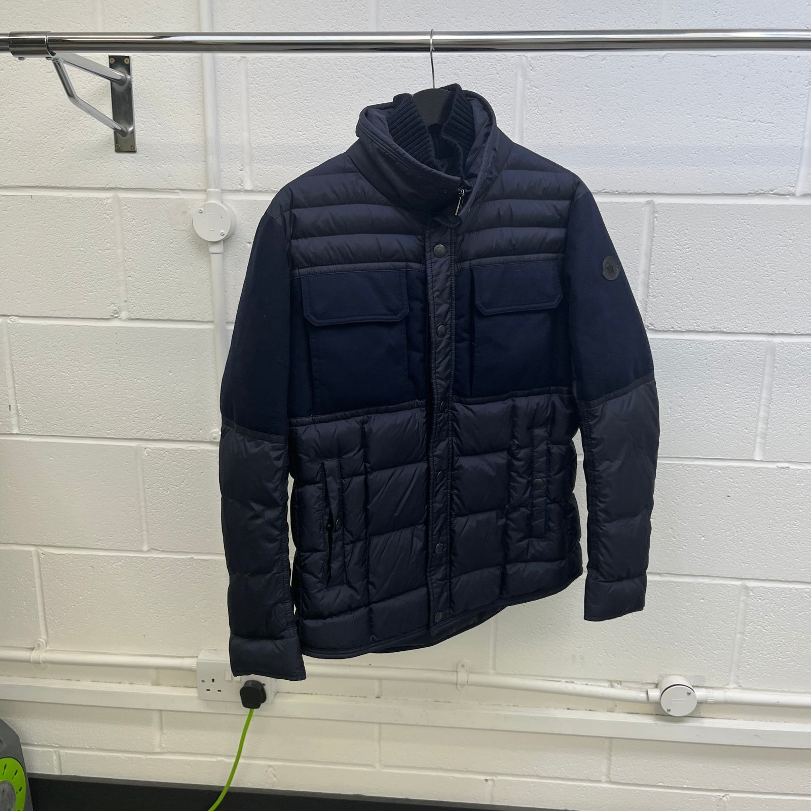 Men's Albi Down Jacket Navy Size 2 / M - Photo 10