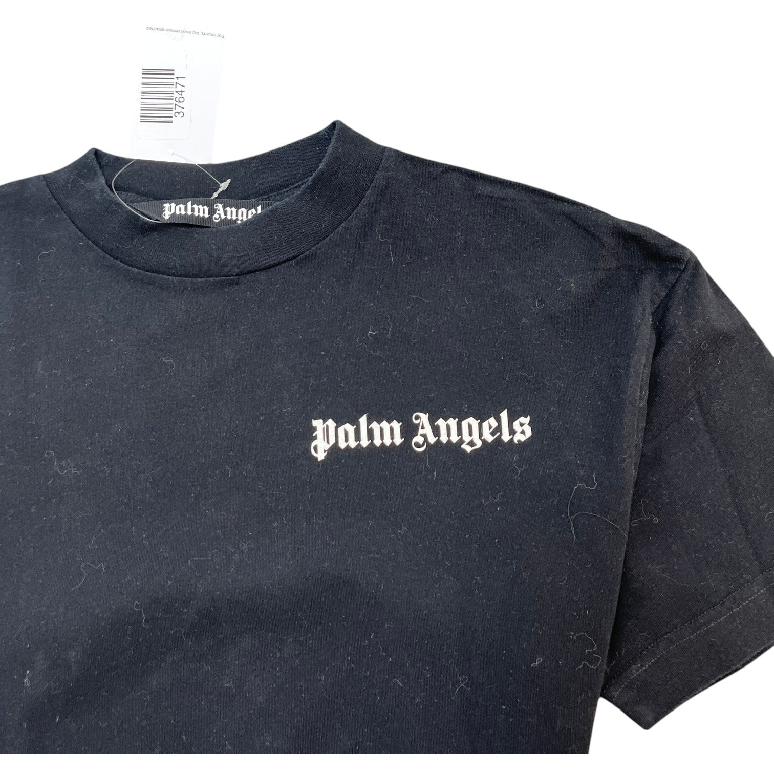 Men's Logo Print T-Shirt Black Size S - Photo 5