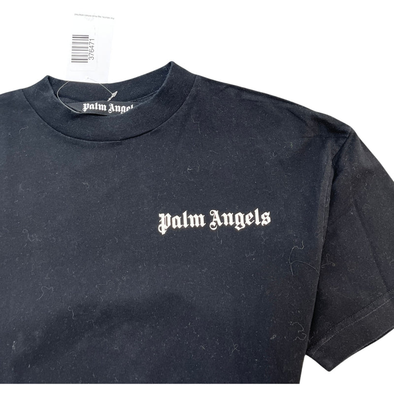 Men's Logo Print T-Shirt Black Size S