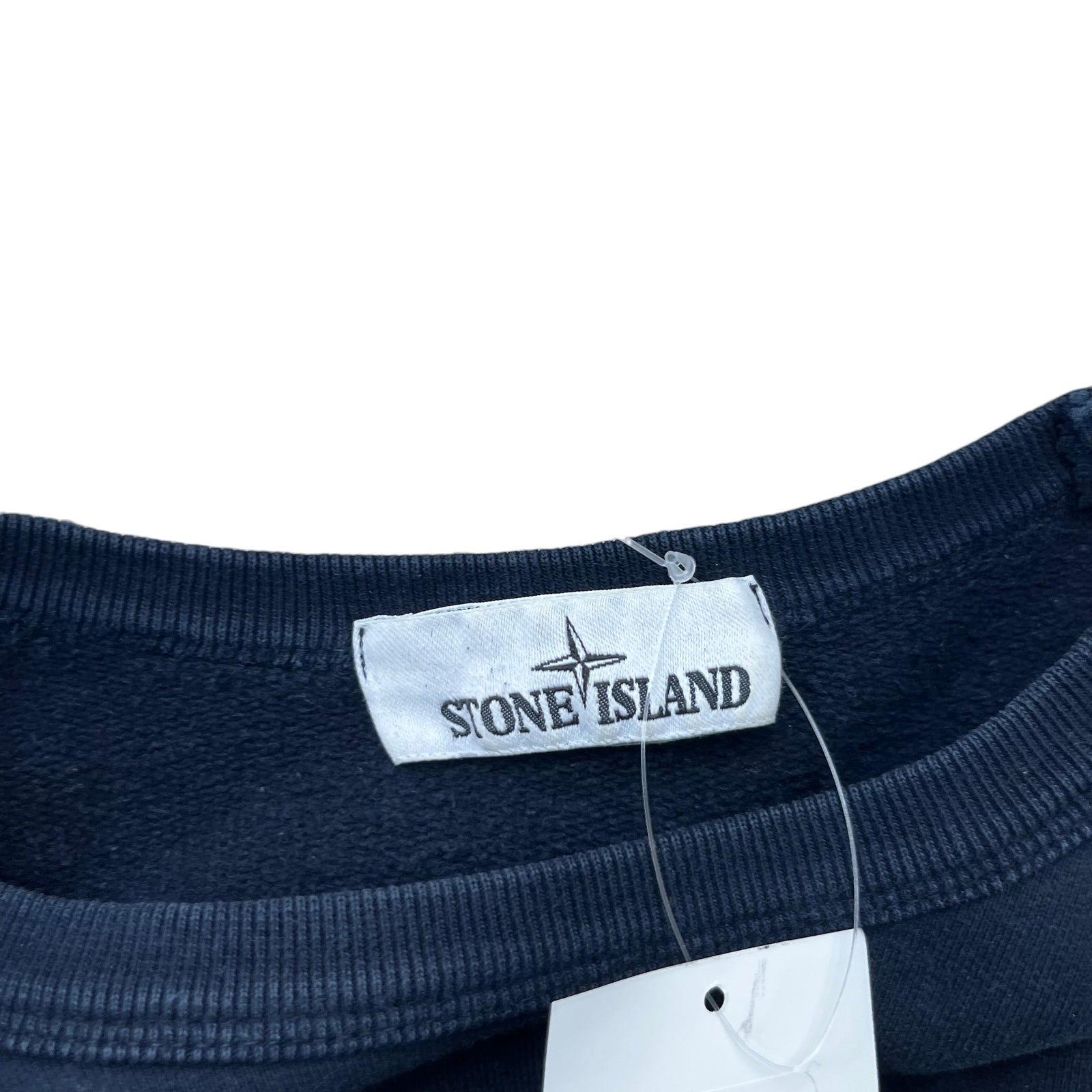 Men's Applique Logo Sweatshirt Navy Size S - Photo 7