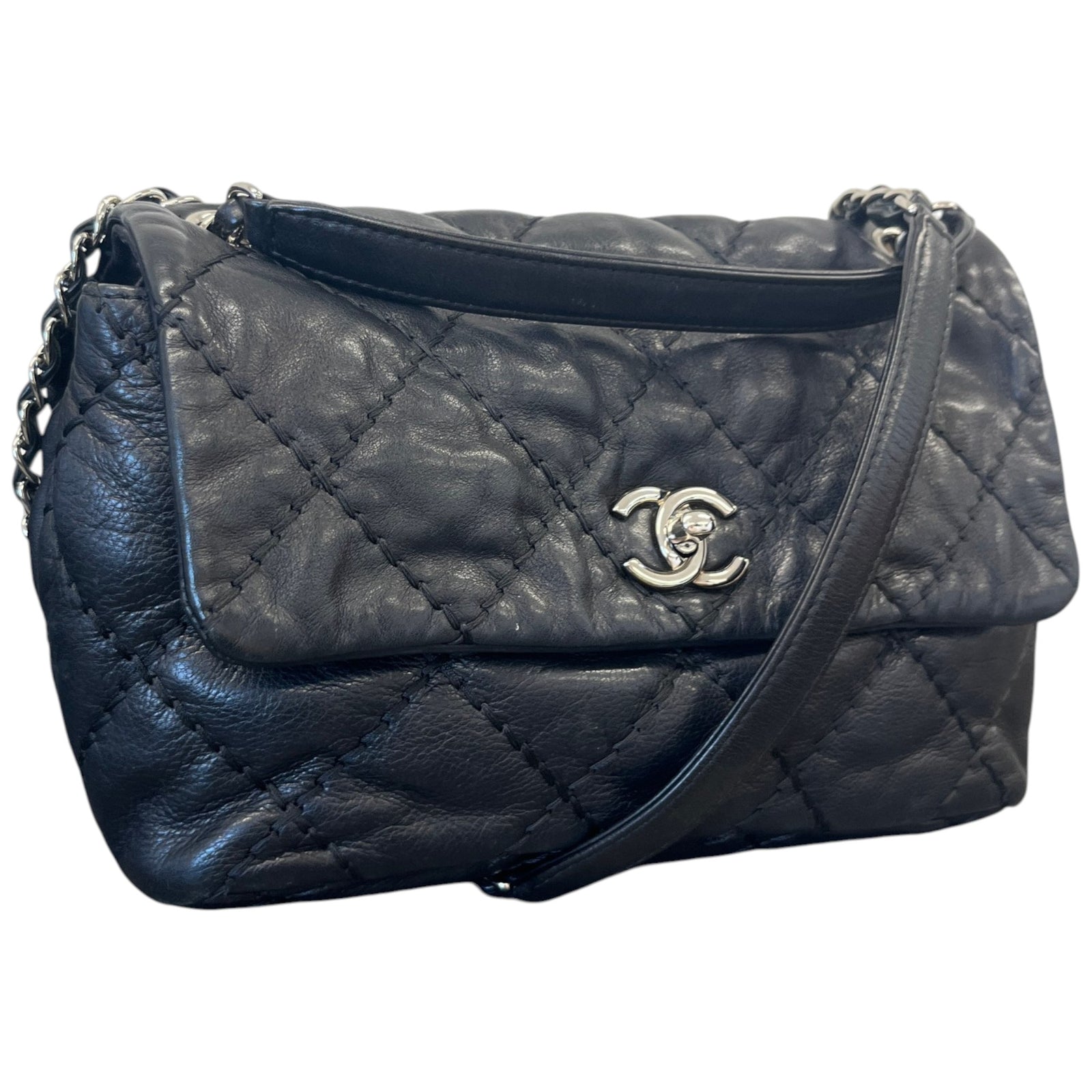 Women's Love Me Tender Small Flap Handbag Black - Photo 4
