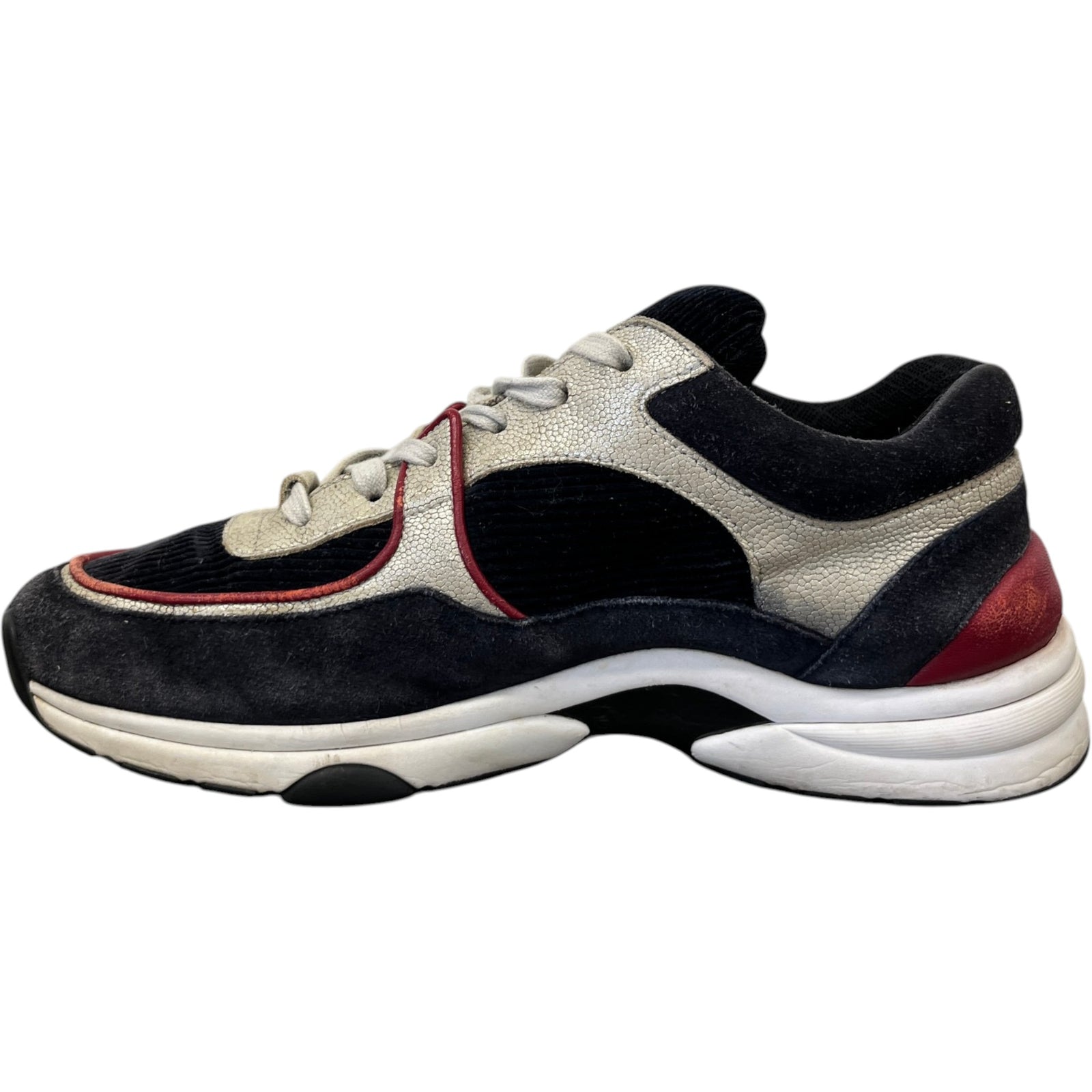Men's Cc Runner Low Trainers Navy Size EU 40.5 / UK 6.5 - Photo 2