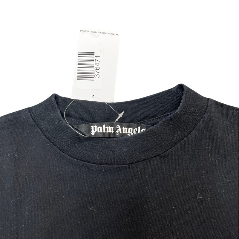 Men's Logo Print T-Shirt Black Size S