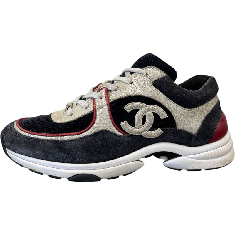 Men's Cc Runner Low Trainers Navy Size EU 40.5 / UK 6.5