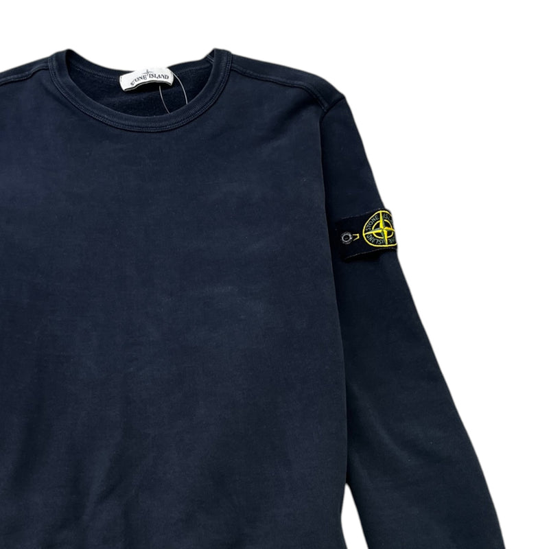 Men's Applique Logo Sweatshirt Navy Size S