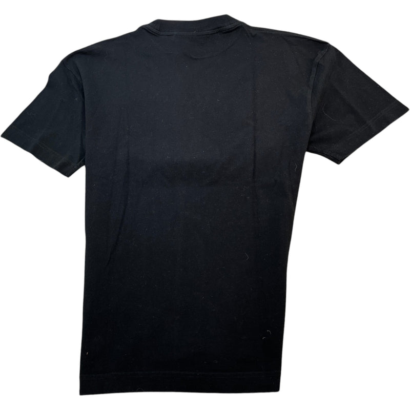 Men's Logo Print T-Shirt Black Size S
