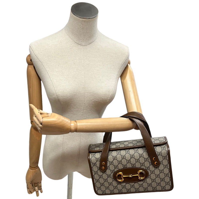 Women's Horsebit 1955 Top Handle Handbag Brown