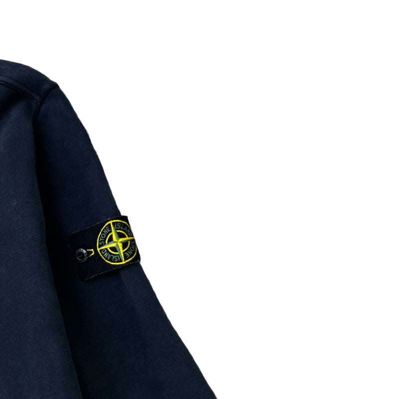 Men's Applique Logo Sweatshirt Navy Size S