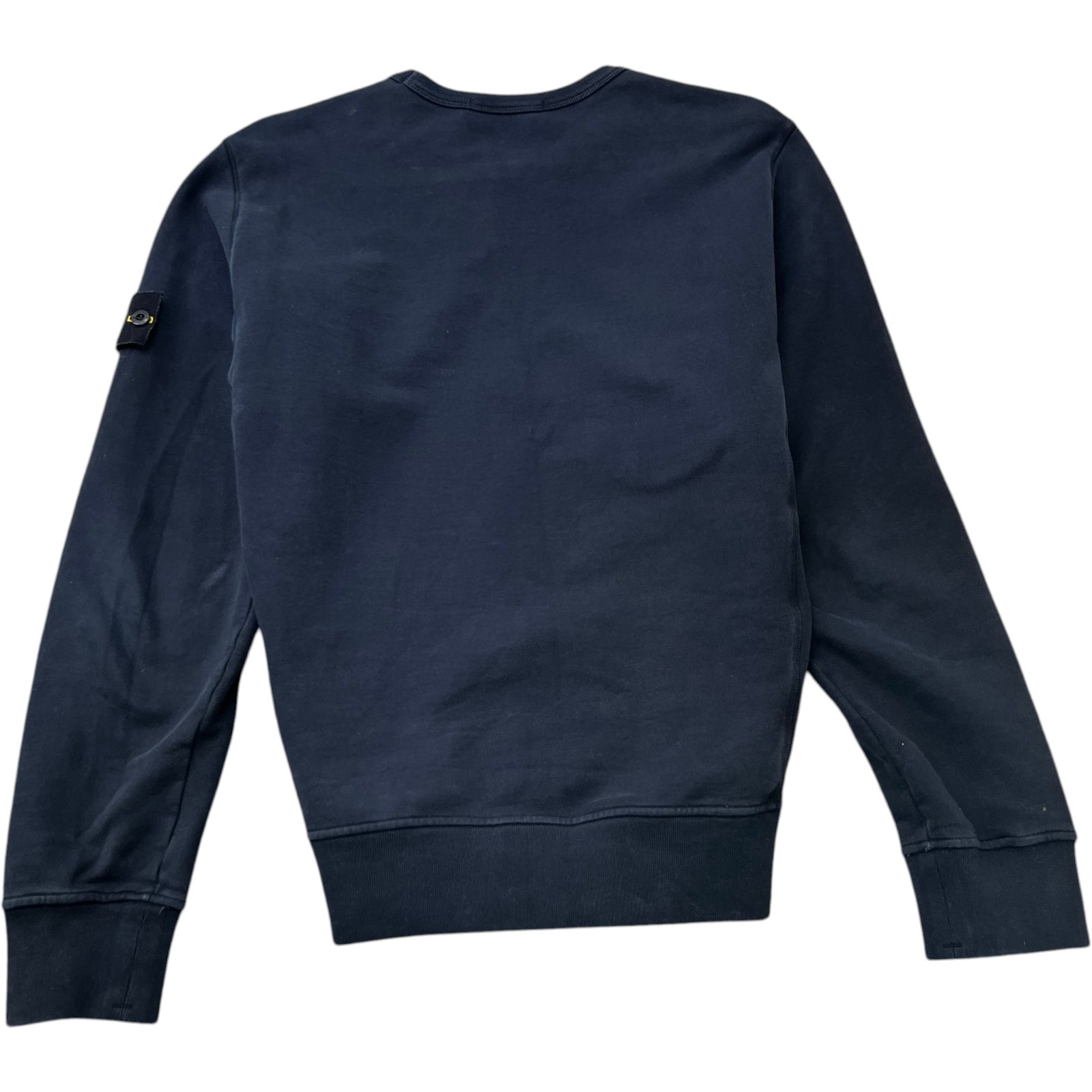 Men's Applique Logo Sweatshirt Navy Size S - Photo 2
