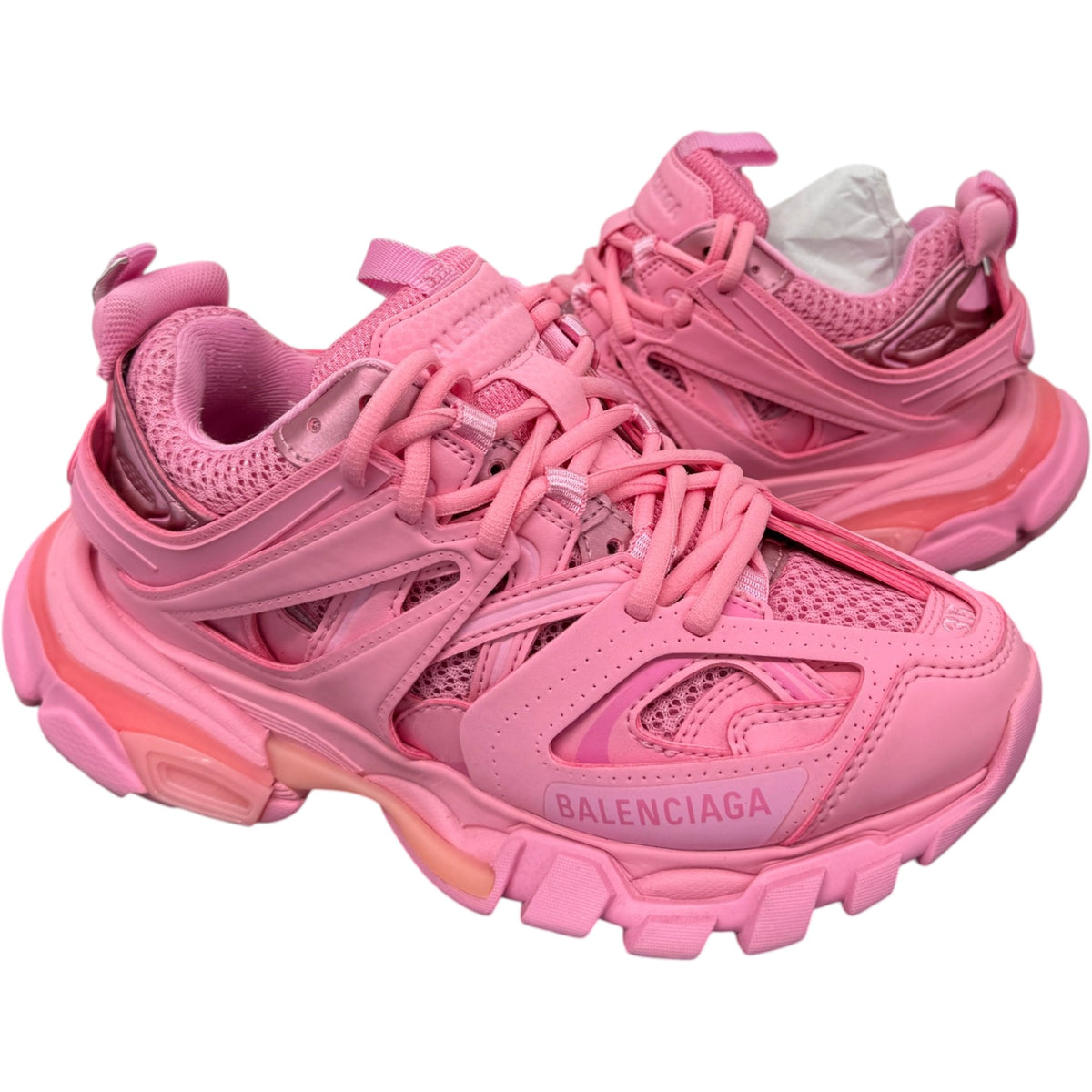 Women's Tracks Low Trainers Pink Size UK 2 / EU 35 - Photo 3