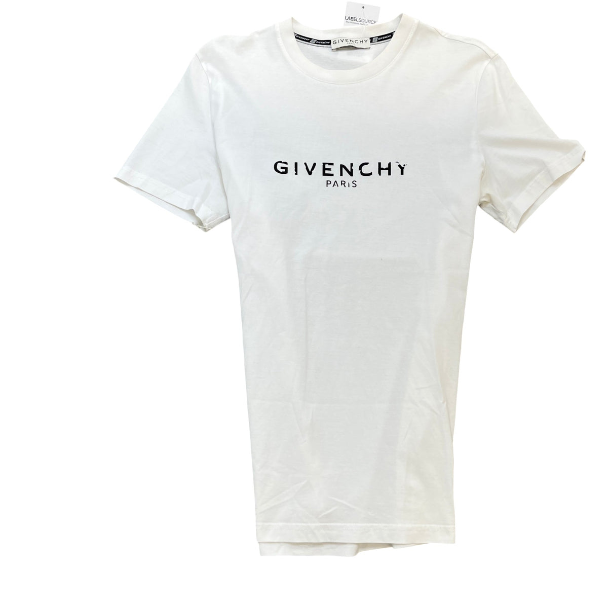 Men's Cracked Logo T-Shirt White Size M - Photo 1