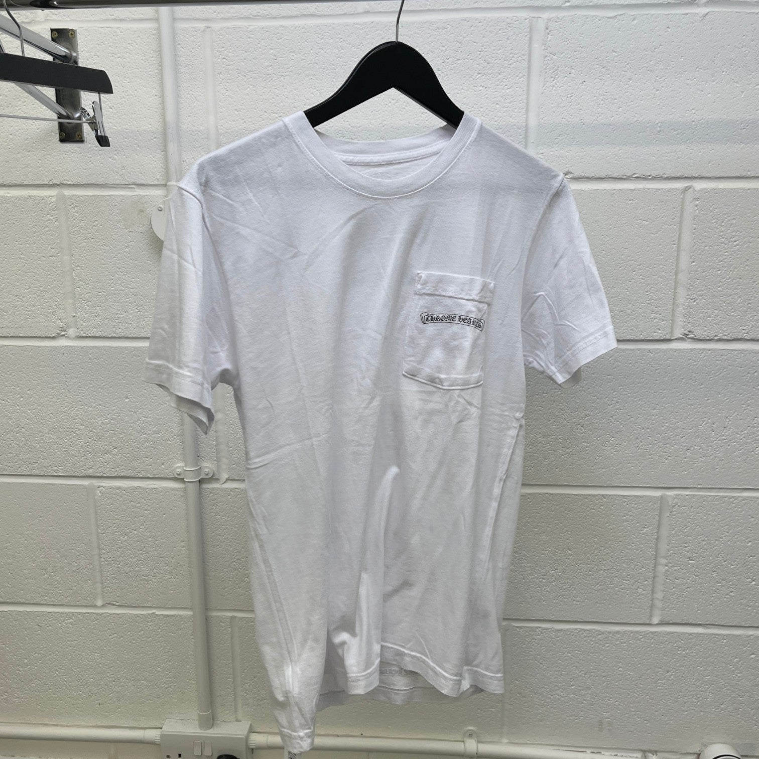Men's Logo Print T-Shirt White Size M - Photo 11
