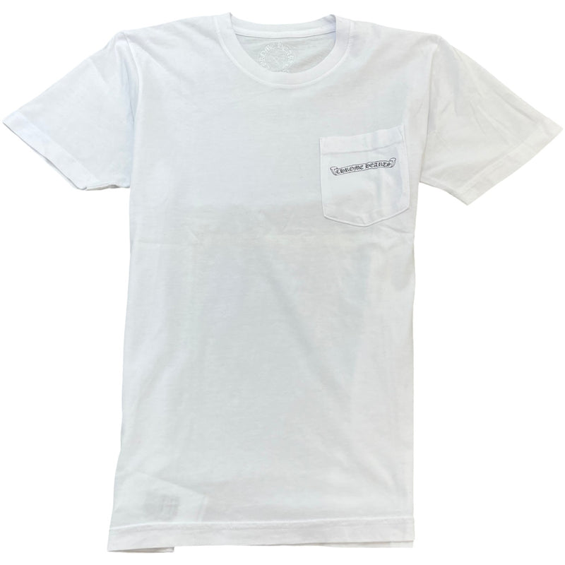 Men's Logo Print T-Shirt White Size M