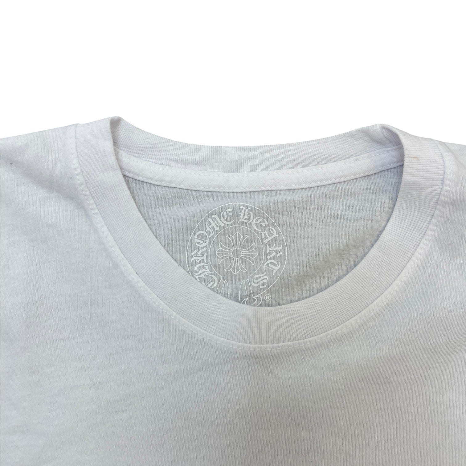 Men's Logo Print T-Shirt White Size M - Photo 5