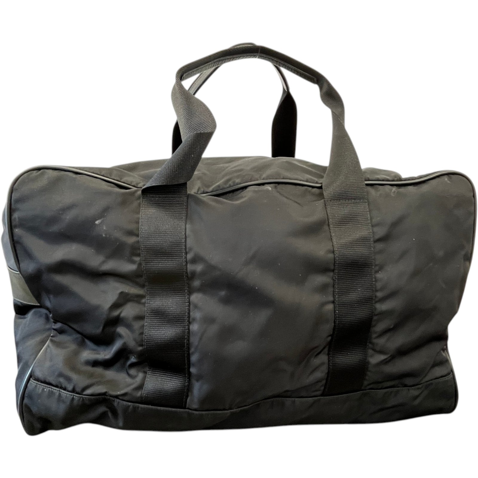 Men's Tessuto Nylon Travel Bag Black - Photo 3