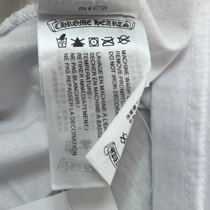 Men's Logo Print T-Shirt White Size M