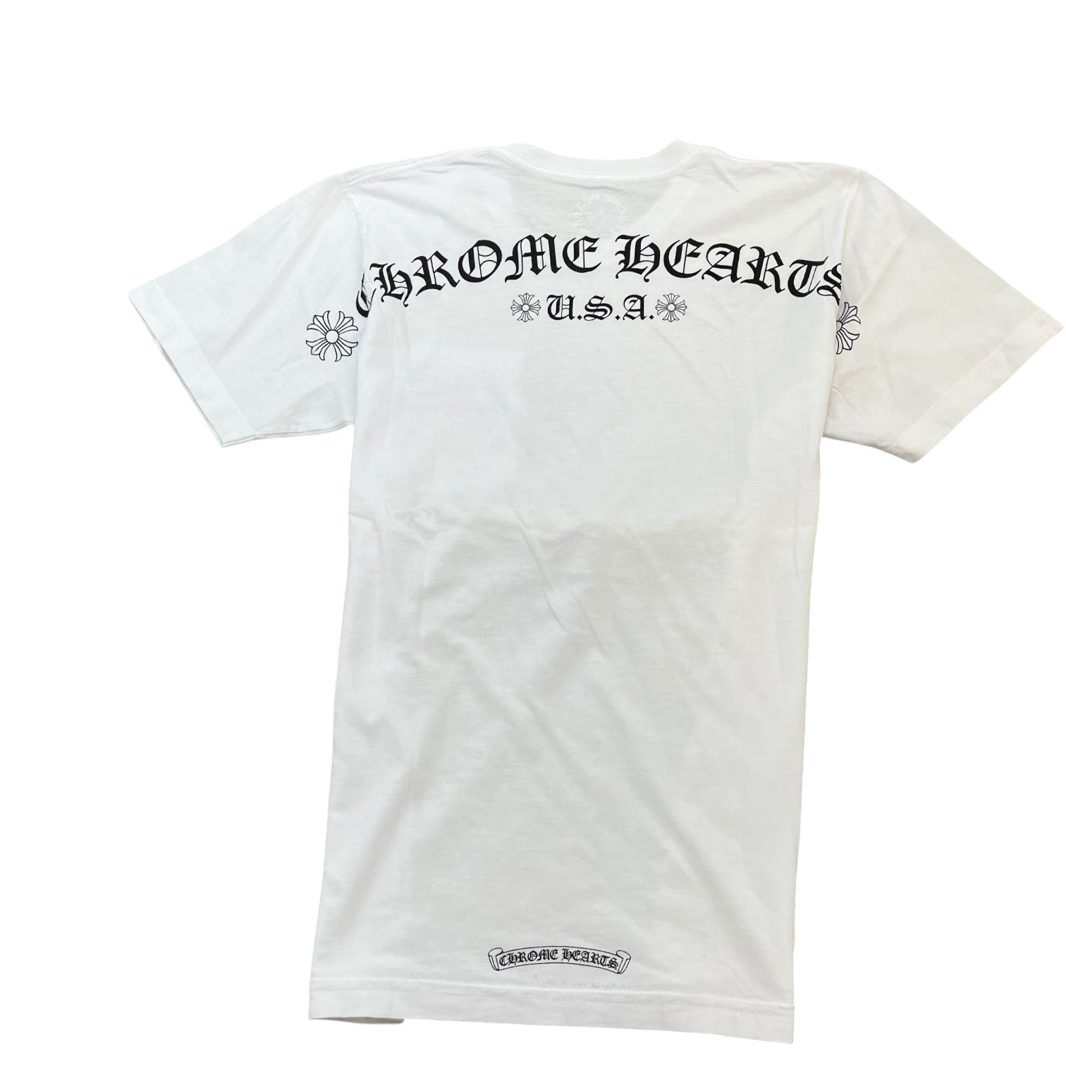 Men's Logo Print T-Shirt White Size M - Photo 2