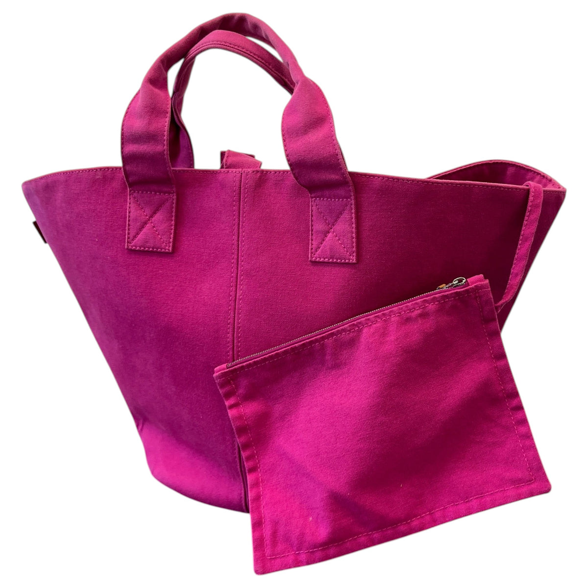 Women's Panier De Plage Handbag Pink - Photo 5