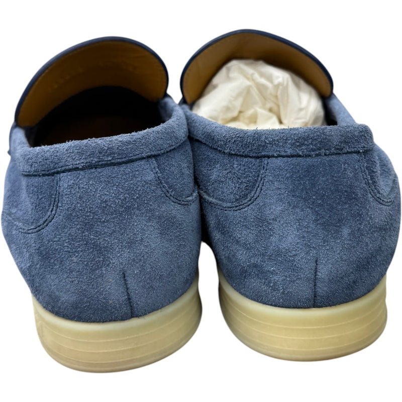 Men's Horsebit Loafers Blue Size UK 5.5 / EU 39.5