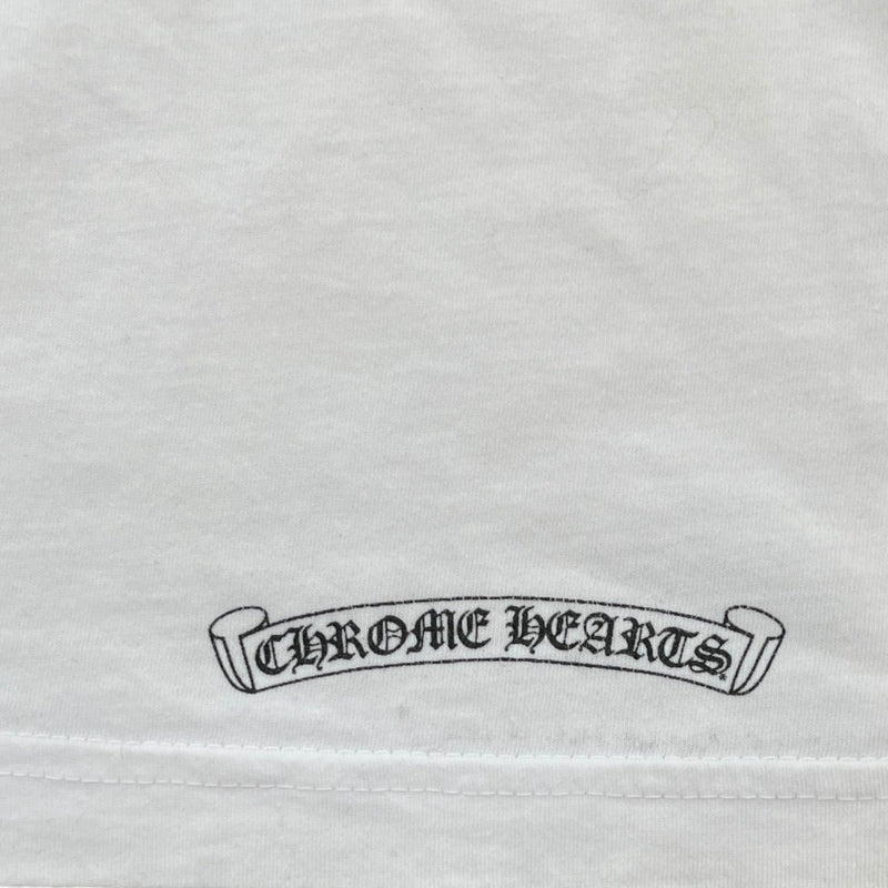 Men's Logo Print T-Shirt White Size M