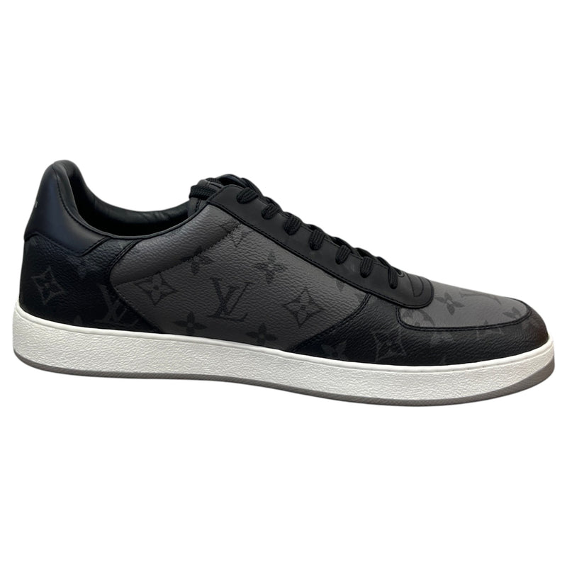 Men's Monogram Eclipse Rivoli Low Trainers Black Size UK 10 / EU 44