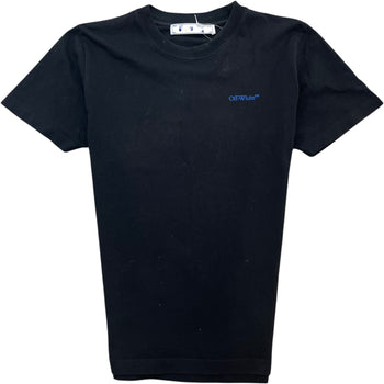 Men's Topographic Arrow Logo T-Shirt Black Size M