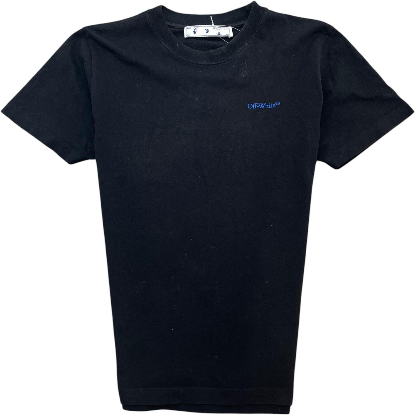 Men's Topographic Arrow Logo T-Shirt Black Size M - Photo 1