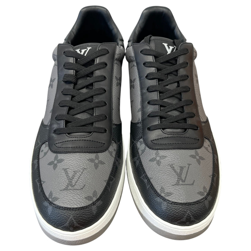 Men's Monogram Eclipse Rivoli Low Trainers Black Size UK 10 / EU 44