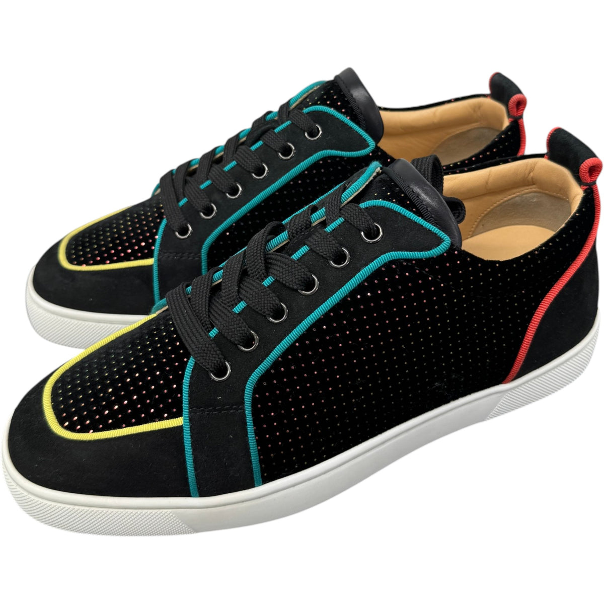 Men's Rantulow Orlato Low Trainers Black Size UK 7 / EU 41 - Photo 7