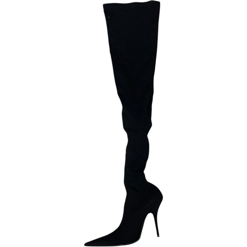 Women's Knife High Heel Boots Black Size EU 39 / UK 6