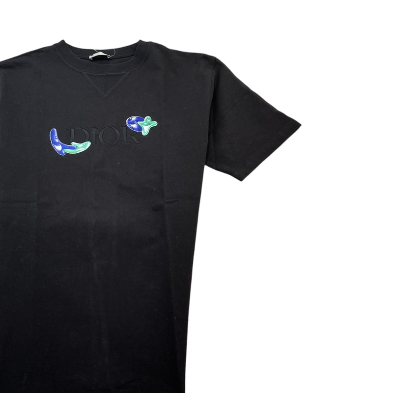 Men's X Kenny Scharf Embroidered T-Shirt Black Size S