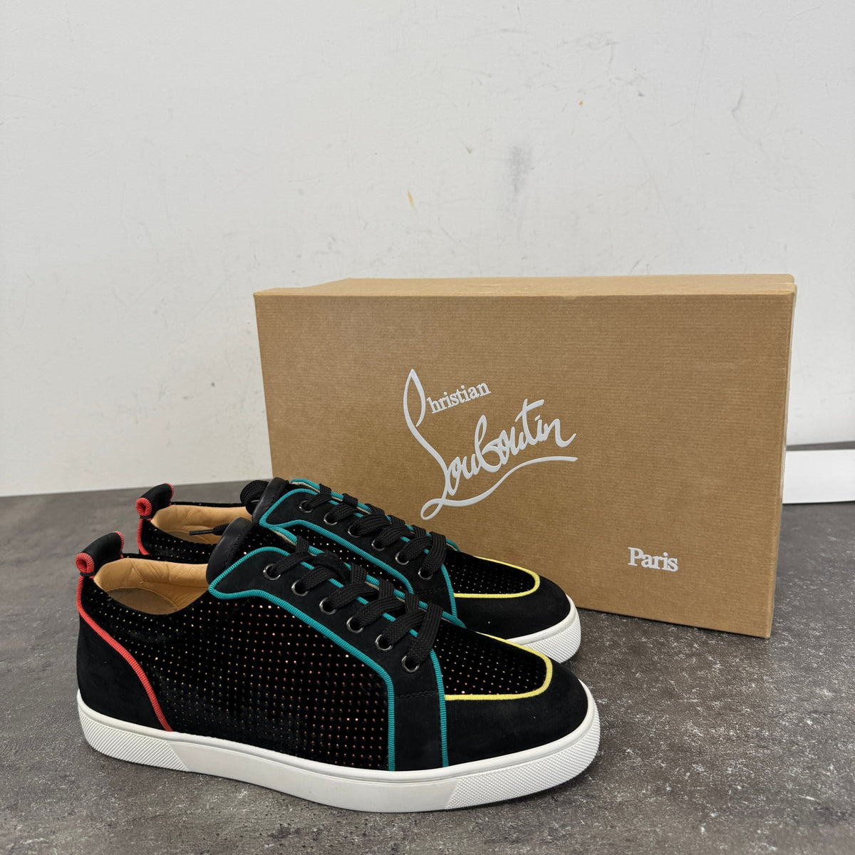 Men's Rantulow Orlato Low Trainers Black Size UK 7 / EU 41 - Photo 11