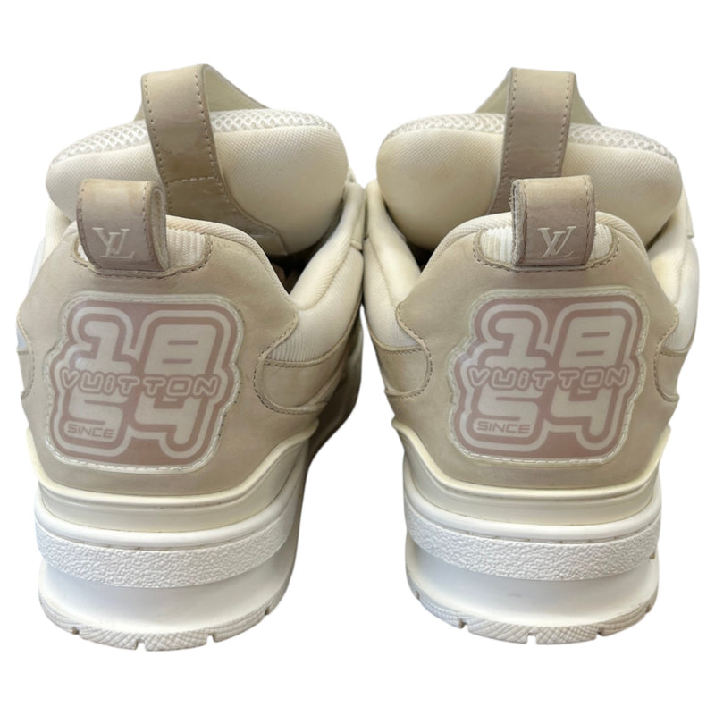 Men's LV Skate Low Trainers Beige Size UK 8 / EU 42