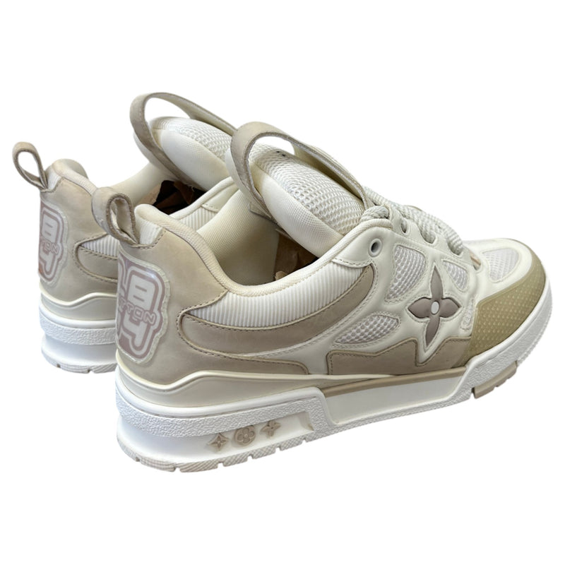 Men's LV Skate Low Trainers Beige Size UK 8 / EU 42