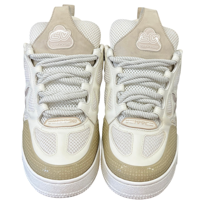 Men's LV Skate Low Trainers Beige Size UK 8 / EU 42