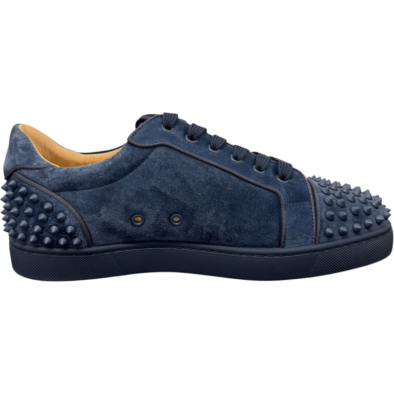 Men's Louis Spikes Flat Low Trainers Blue Size UK 9 / EU 43