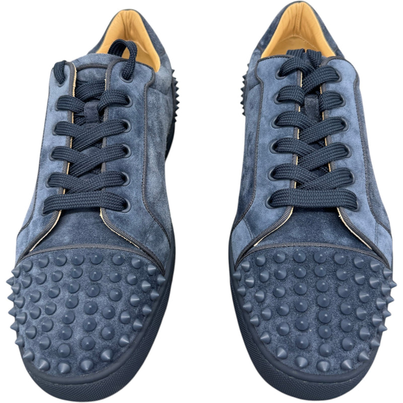 Men's Louis Spikes Flat Low Trainers Blue Size UK 9 / EU 43