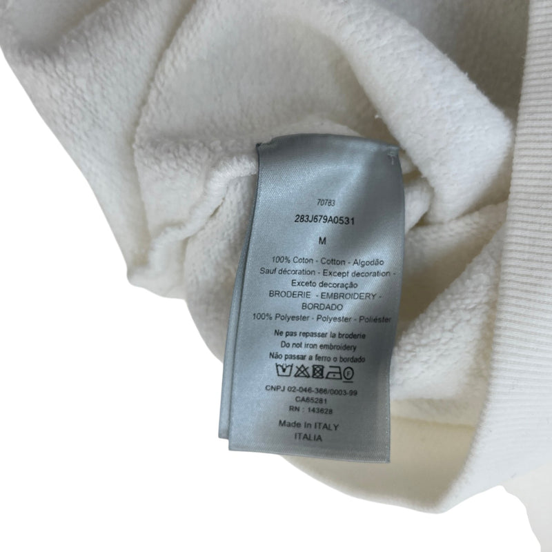 Men's X Cactus Jack Oversized Sweatshirt White Size M