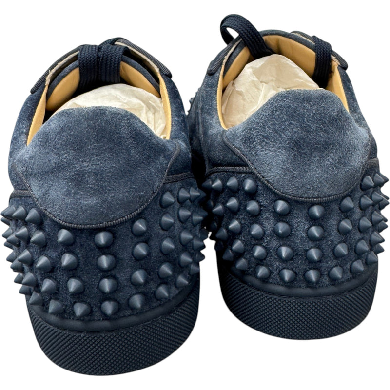 Men's Louis Spikes Flat Low Trainers Blue Size UK 9 / EU 43