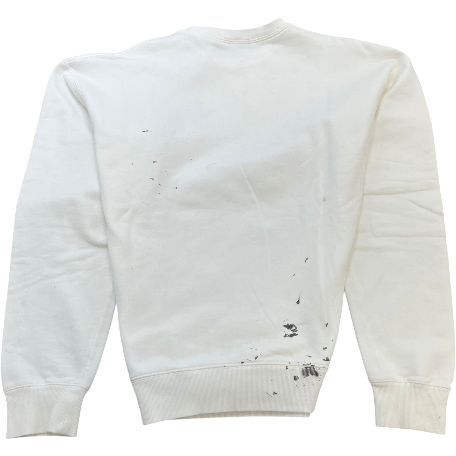 Men's X Cactus Jack Oversized Sweatshirt White Size M - Photo 2